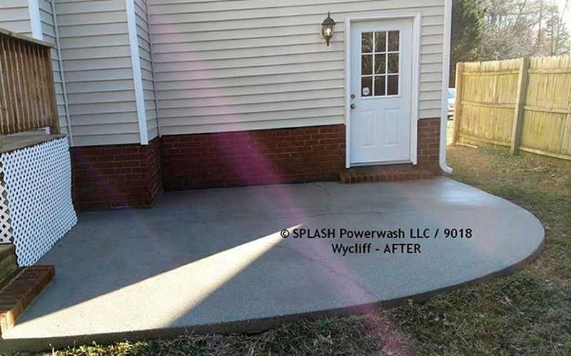 Before & After Power Wash